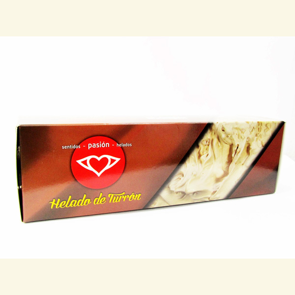 Barra helada de turrón